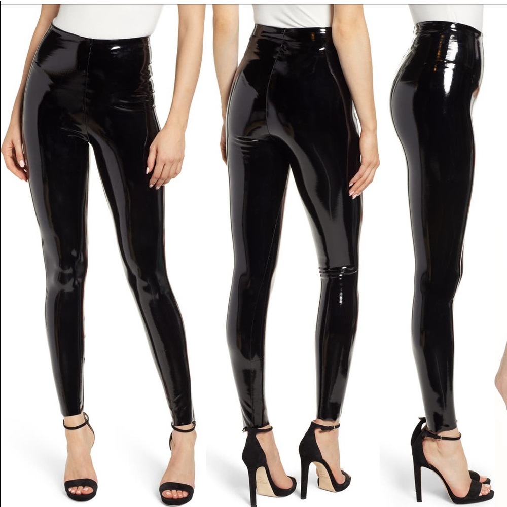 Commando Control Top Faux Patent Leather Leggings